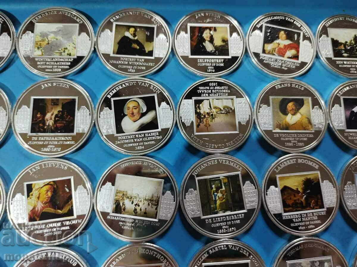 Delivery of Collection of 56 pcs. modern medals Delivery of Collection of 56 pcs. modern medals