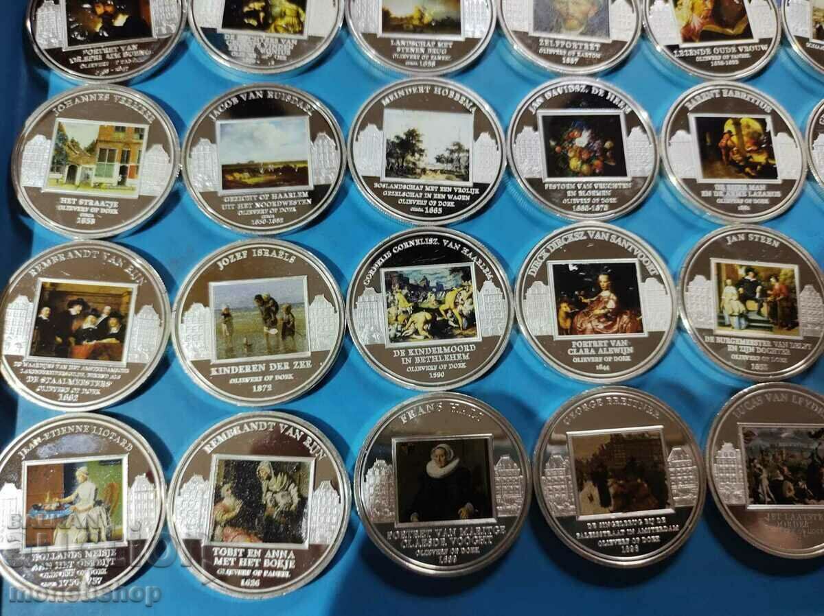 Collection of 56 pcs. modern medals - 5 Collection of 56 pcs. modern medals - 5
