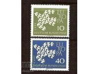 Germany 1961 Europe CEPT (**) clean, unstamped series