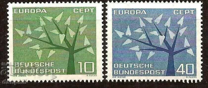 Германия 1962 Eвропа CEПT (**) чиста, неклеймована серия