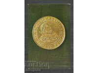 10 δουκάτα χρυσό νόμισμα 1614 - ΡΩΣΙΑ Παλιά ταχυδρομική κάρτα - A 1409