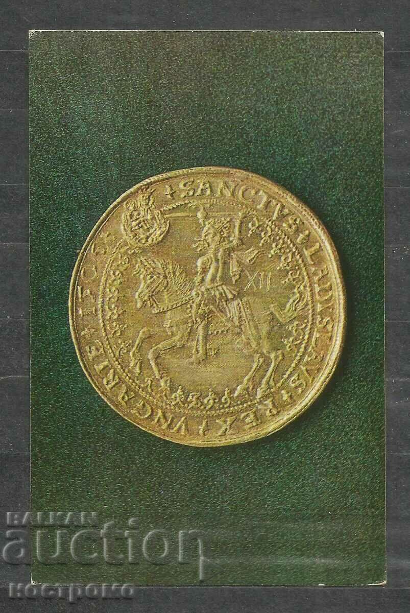 Moneda de aur 12 ducați 1506 - RUSIA Carte poștală veche - A 1409