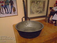 Old copper pan, 30/9 cm.,