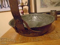 old copper pan 24/7 cm.