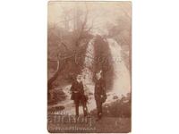 1919 FOTO VECHI BĂRBAȚI LA CASCADA MĂNĂSTIRII BACHKOV G443