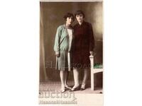 1928 OLD PHOTO SILISTRA WOMEN IN STUDIO PHOTO CHRISTOV G444