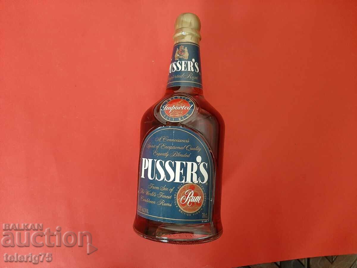 Old Caribbean Dark Rum PUSSER'S-54,5gr.-1980
