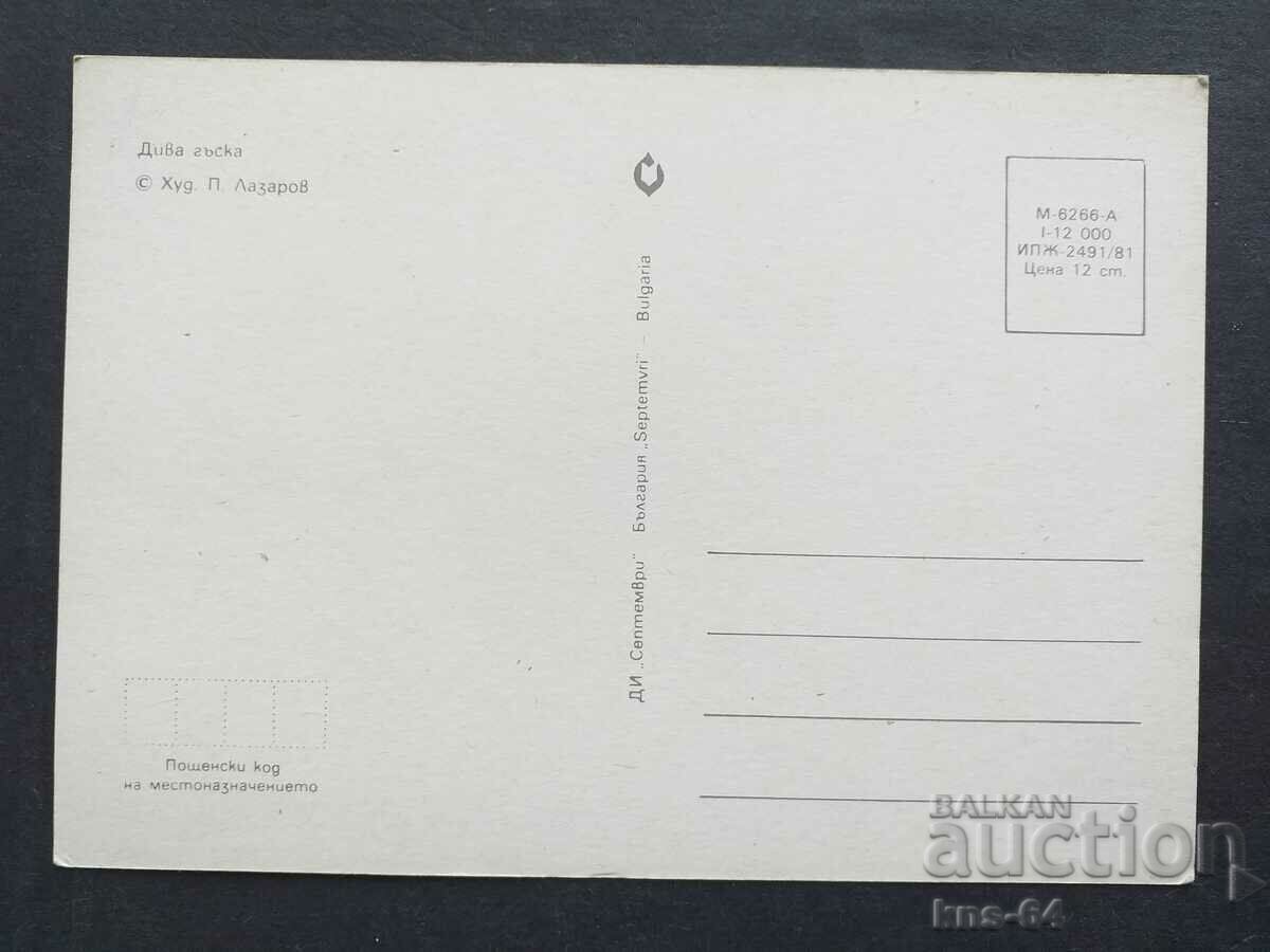 Bulgaria card with price 0.60 BGN | € 0.31 Bulgaria card with price 0.60 BGN | € 0.31