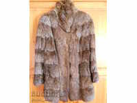 γυναικείο γούνινο παλτό από κουνέλι