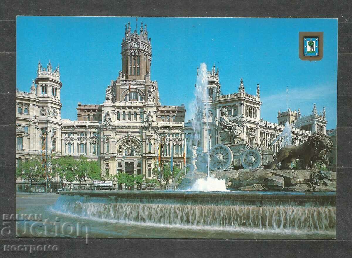 MADRID  -  Post card  Spain  - A 1433