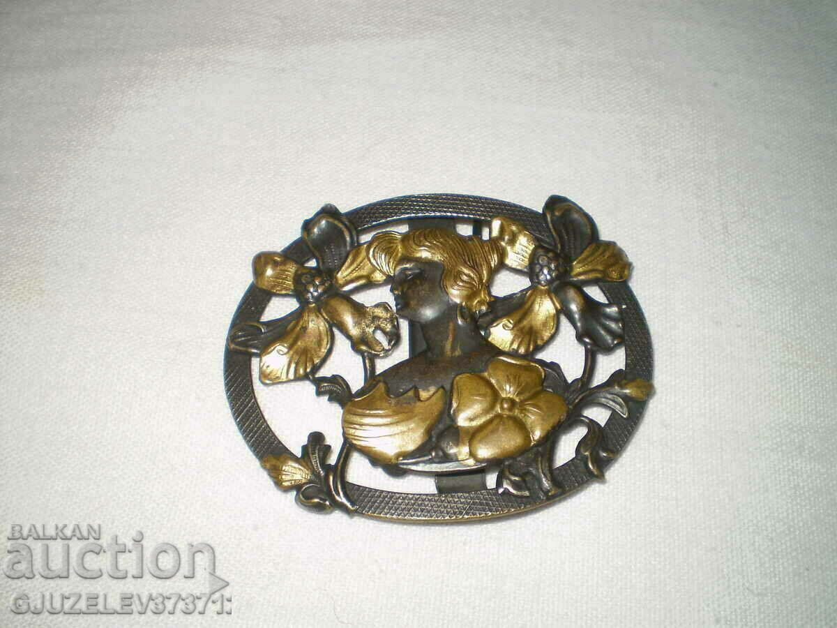 Παράδοση Πόρπη ζώνης Art Nouveau Παράδοση Πόρπη ζώνης Art Nouveau