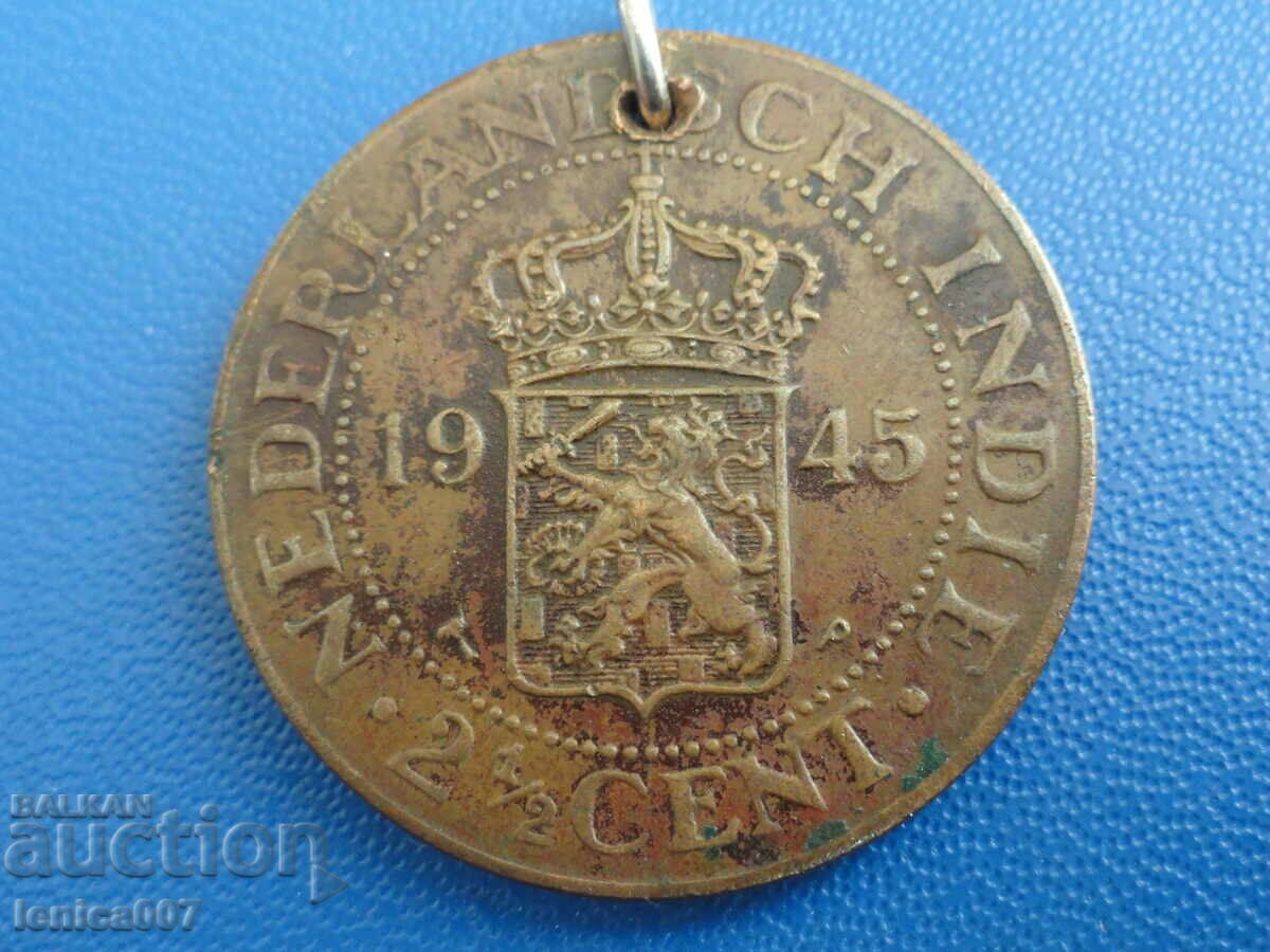 Indiile de Est Olandeze 1945 - 2,5 cenți