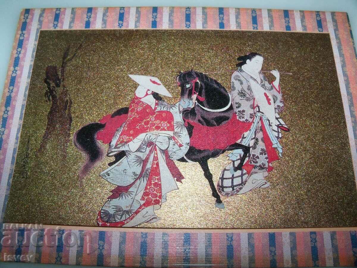 Luxury Japanese postcard calendar for 1988. - 6