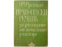Spelling dictionary, Rusin Rusinov(7.6)