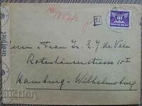 Germany 1941. Censored envelope from occupied Holland.