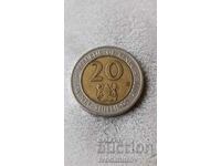 Kenya 20 shillings 2010