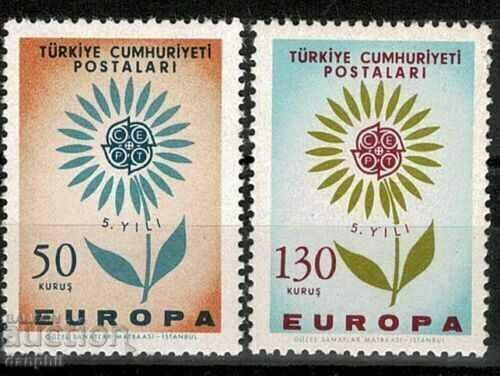 Turcia 1964 Europa CEPT (**) curat, netimbrat