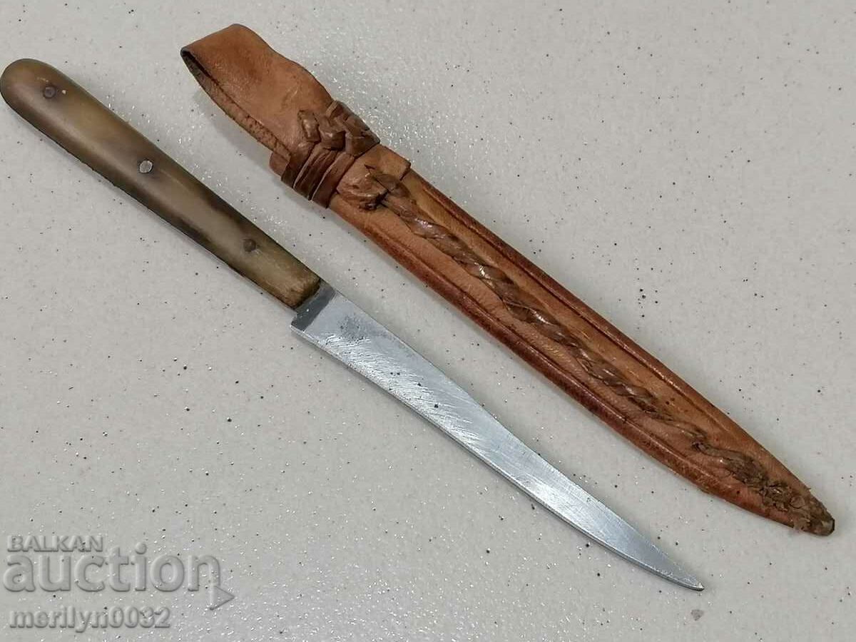 Delivery of An old knife, a knife with a bone blade, 1930s Delivery of An old knife, a knife with a bone blade, 1930s