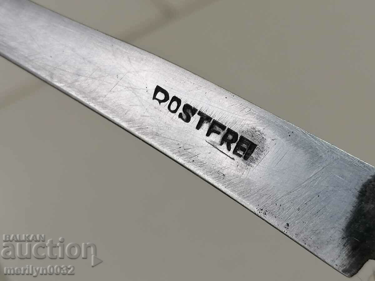 An old knife, a knife with a bone blade, 1930s - 6 An old knife, a knife with a bone blade, 1930s - 6