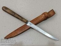 Стар нож ножче с кания кокалени чирени  30-те години