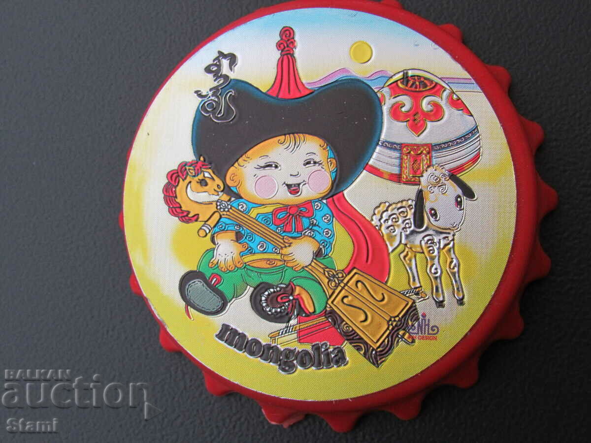 Large authentic magnet from Mongolia-series-opener-4 - 5 Large authentic magnet from Mongolia-series-opener-4 - 5