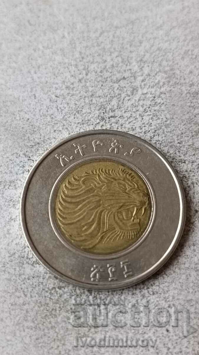 Ethiopia 1 Birr with price 2.65 BGN | € 1.35