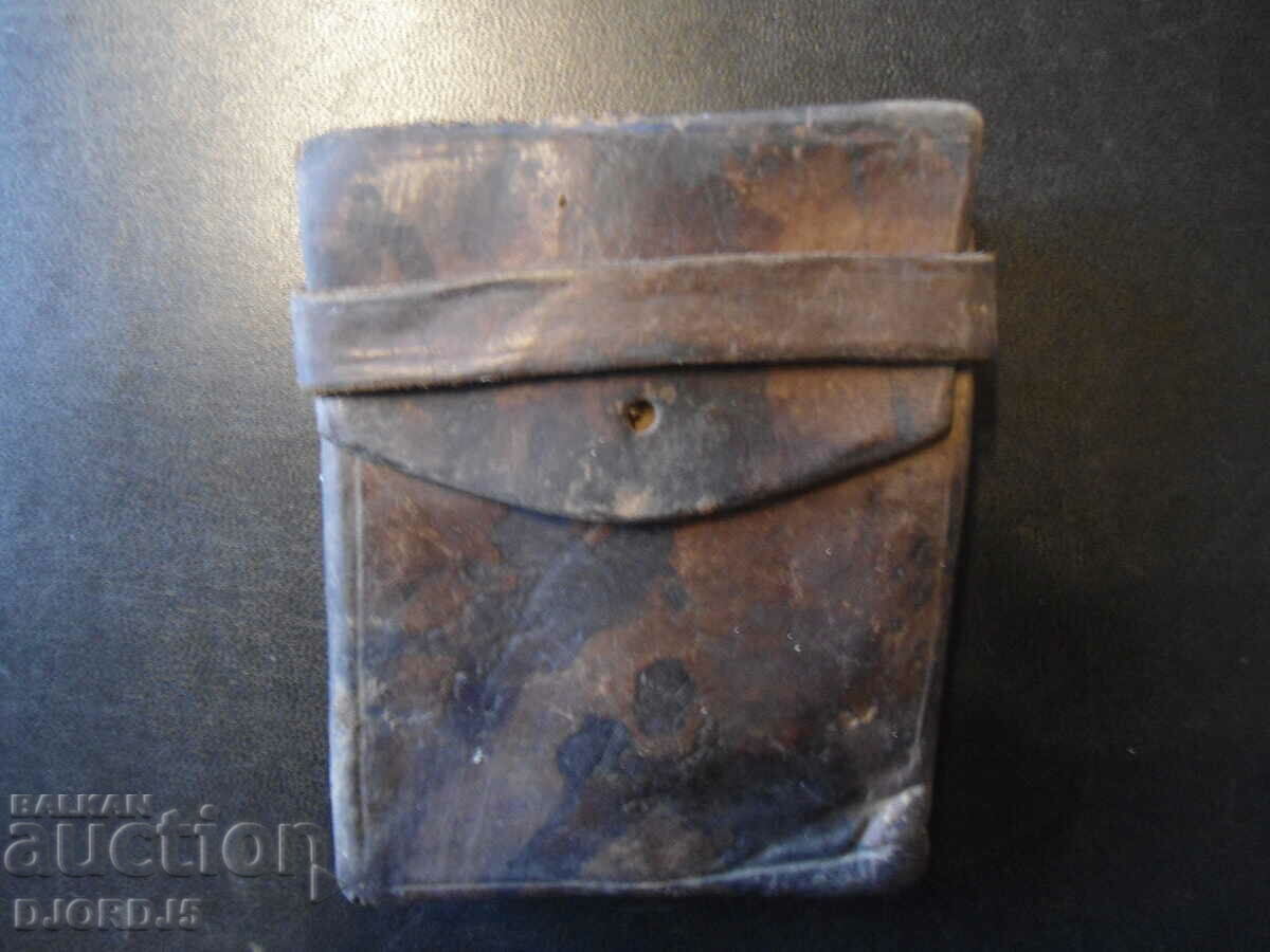 Old leather bag