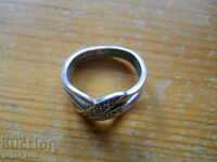 ασημένιο δαχτυλίδι - 3,90 g / 925 pr