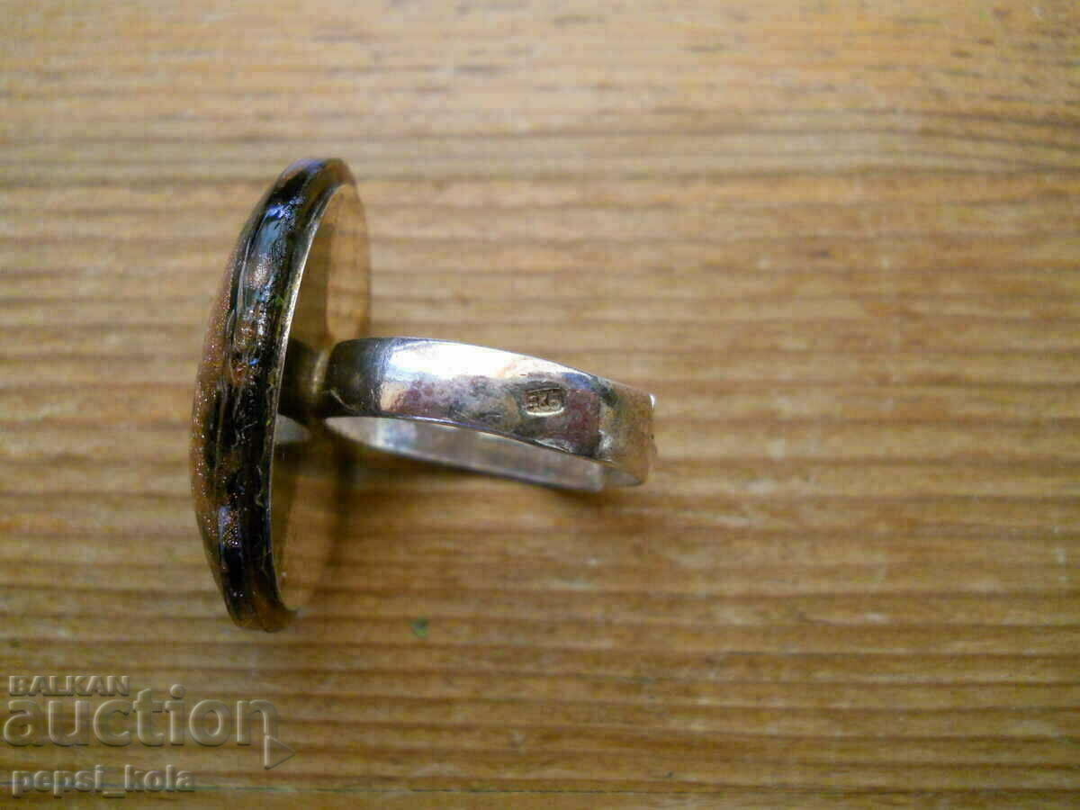 ασημένιο δαχτυλίδι - 9,00 g / 925 pr