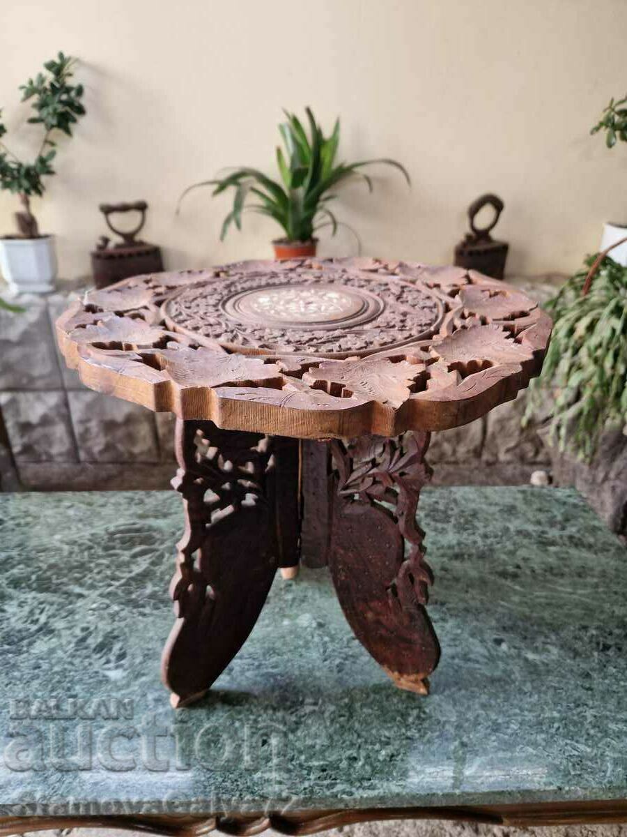 Old beautiful antique coffee table