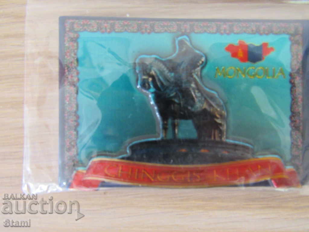 Authentic 3D magnet from Mongolia-series-38 with price 12.50 BGN | € 6.39