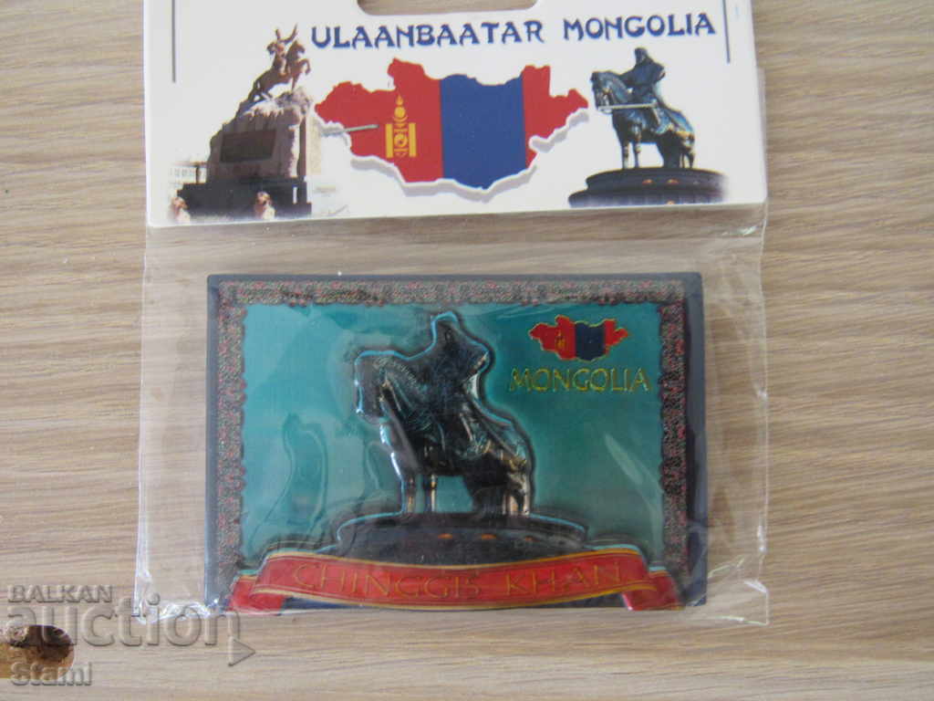 Magnet 3D autentic din Mongolia-serie-38