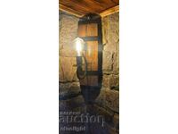 Wall lamps- sconces from authentic barrels with forged elements