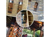 Ethnic sconces-wall lamps from authentic hand-crafted barrels