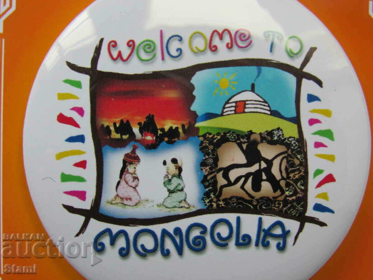 Delivery of Metal badge - Mongolia Delivery of Metal badge - Mongolia