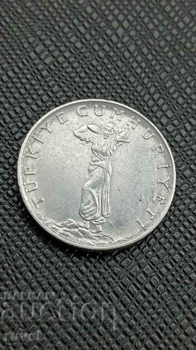 Turkey 25 kuruş, 1969 with price 0.70 BGN | € 0.36 Turkey 25 kuruş, 1969 with price 0.70 BGN | € 0.36