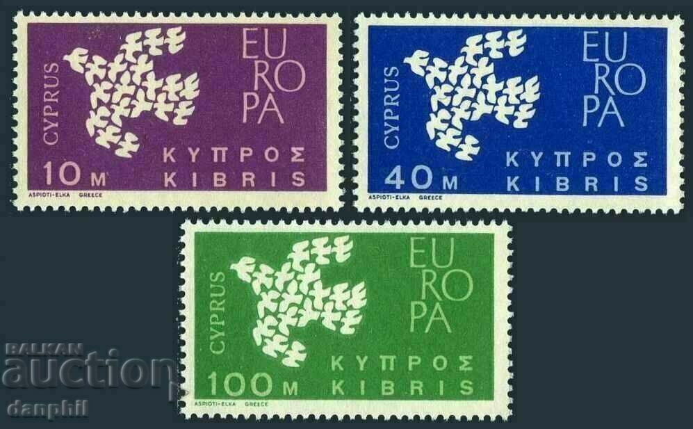 Кипър 1961 Eвропа CEПT (**) чисти, неклеймовани