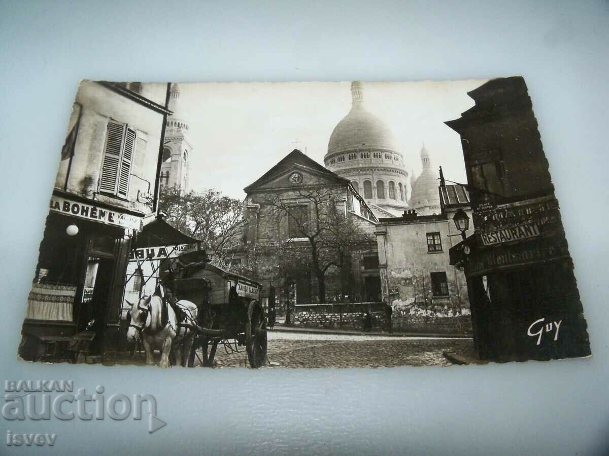 Παλιά καρτ ποστάλ με θέα από το Παρίσι