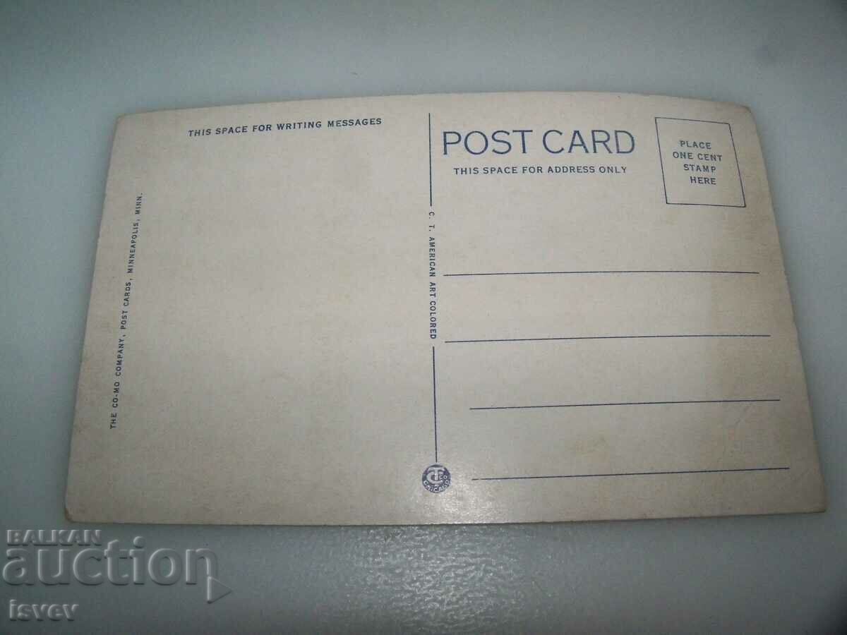Old postcard lake Harriet, Minneapolis with price 10.00 BGN | € 5.11