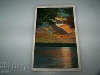Carte poștală veche lacul Harriet, Minneapolis