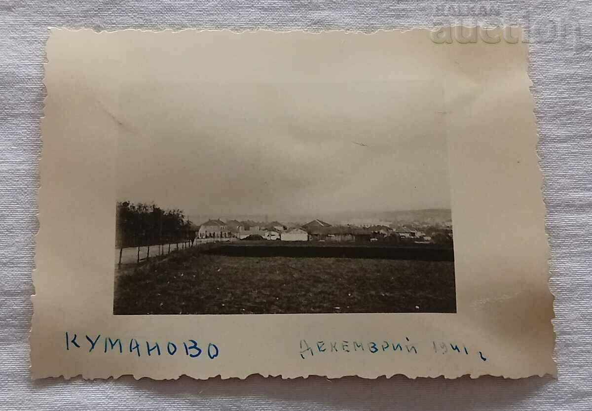 MACEDONIA KUMANOVO VEDERE GENERALĂ 1941 FOTO