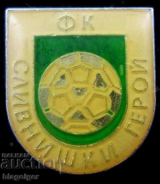 Old football badge - Slivnitsa Hero Football Club Slivnitsa
