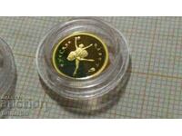 Personal delivery! Gold coin Russian Ballet 1994, 10 rubles