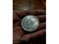 South Africa 5 Shillings 1952 George VI Large Silver Coin