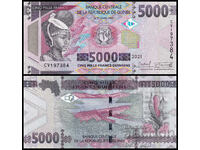 ❤️ ⭐ Guinea 2021 5000 francs UNC new ⭐ ❤️