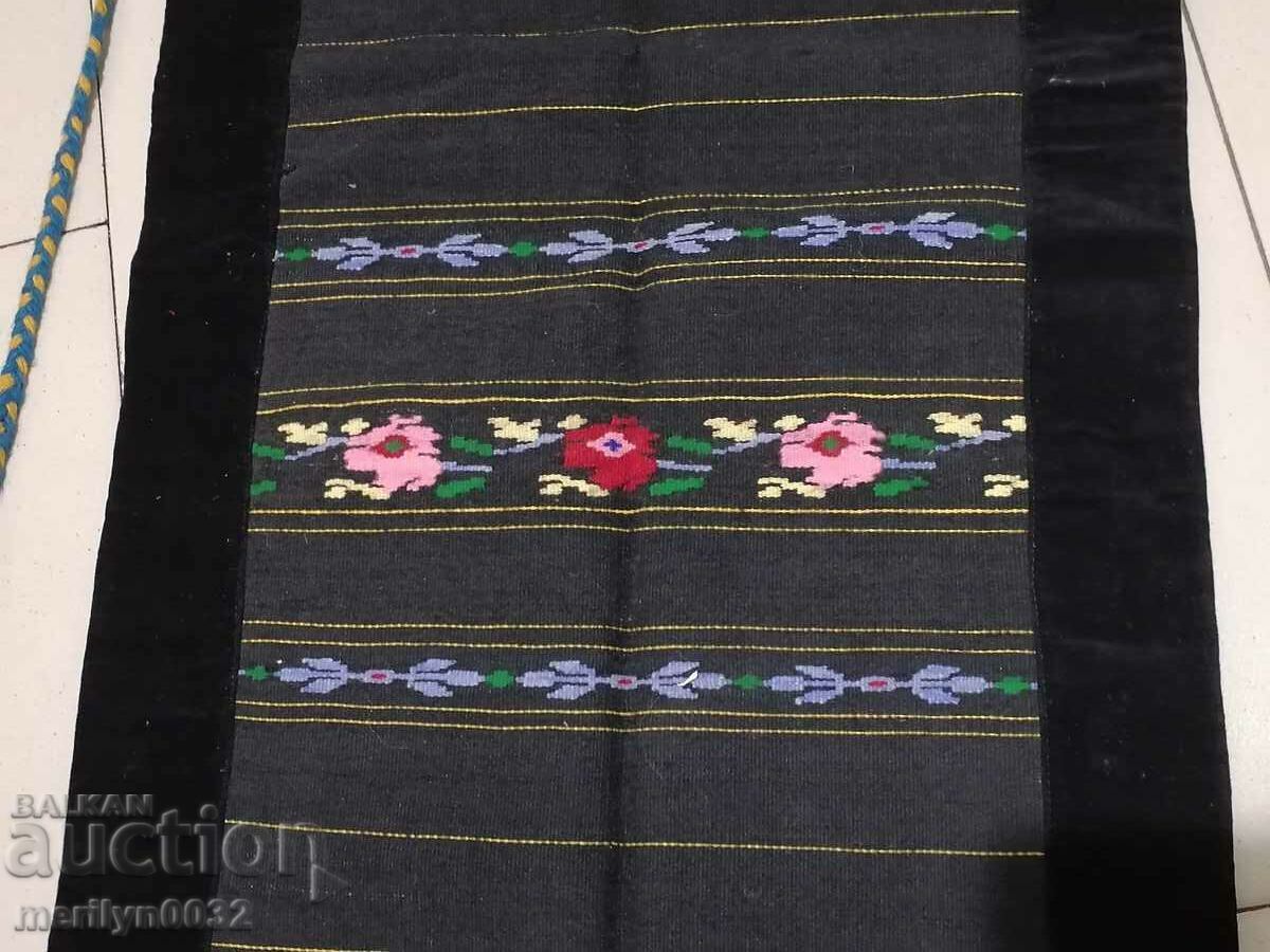 Old woven embroidered embroidered apron tinsel costume, sukman with price 97.00 BGN | € 49.60 Old woven embroidered embroidered apron tinsel costume, sukman with price 97.00 BGN | € 49.60