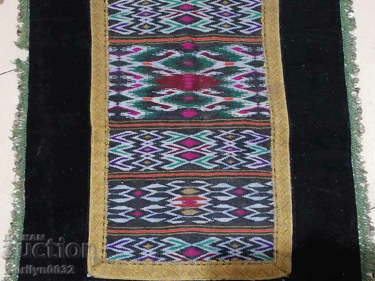 Old woven embroidered embroidered apron tinsel costume, sukman with price 139.00 BGN | € 71.07 Old woven embroidered embroidered apron tinsel costume, sukman with price 139.00 BGN | € 71.07