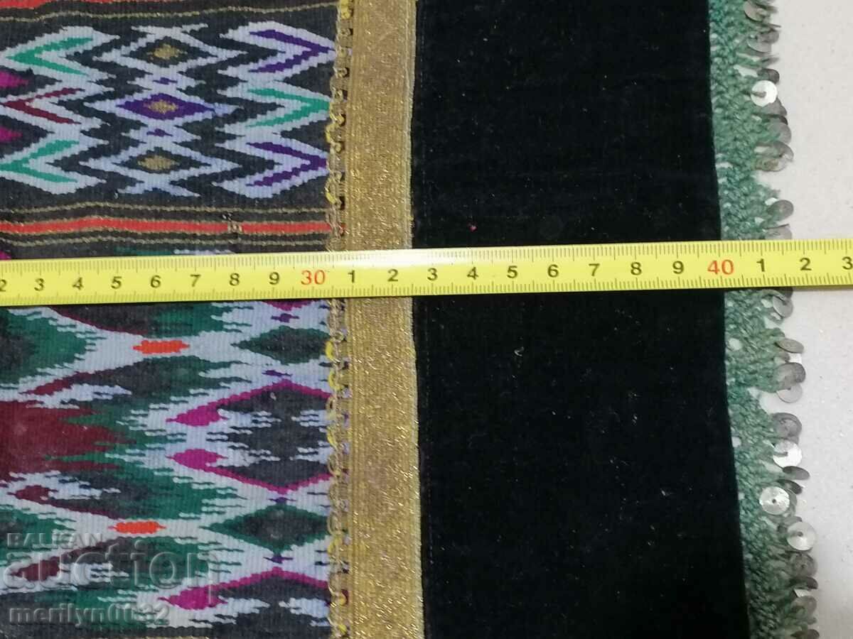 Delivery of Old woven embroidered embroidered apron tinsel costume, sukman Delivery of Old woven embroidered embroidered apron tinsel costume, sukman