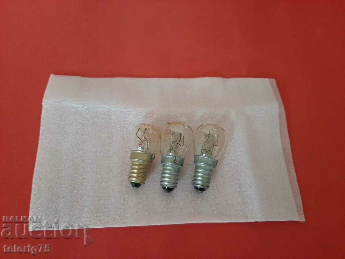 High-temperature Bulbs/Lamps for Stove/Oven-220V, 15W-3 pcs.