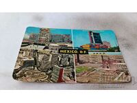 Καρτ ποστάλ Κολάζ Πόλης του Μεξικού